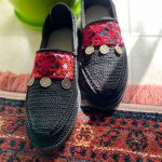 گیوه زنانه مدل سوزندوزی بلوچ